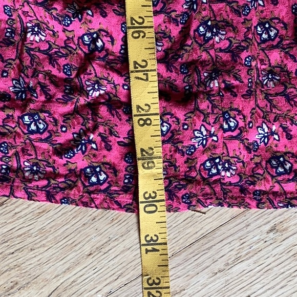 Free People NWT beautiful strawberry combo boho print tunic or dress size small - Picture 11 of 16